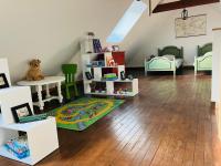 Posteľ alebo postele v izbe v ubytovaní Magnifique Maison Familiale