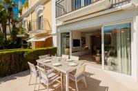 Balkón alebo terasa v ubytovaní Holiday House next to the beach in Las Dunas, Bahía de Marbella