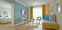 Dorint Resort Baltic Hills Usedomにあるベッド