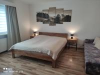 Posteľ alebo postele v izbe v ubytovaní groassehof Haus Gstrein