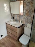 Koupelna v ubytování Casa Coco