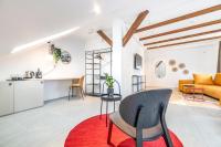 Kuchyňa alebo kuchynka v ubytovaní Apartman Kaptol