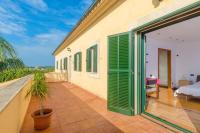 A balcony or terrace at Charming Villa with Private Pool in Illes Balears