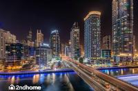 Půdorys ubytování 2ndHome - Marina Wharf II, Dubai Marina