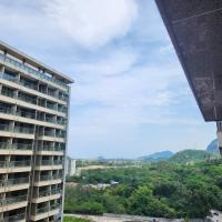 アパートホテルの近くで見られる自然の景観