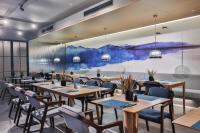 Restaurace v ubytování Pagoda Hotel Hangzhou West Lake Wulin - City Center and Family Friendly