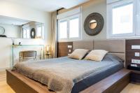 Postel nebo postele na pokoji v ubytování Estepona Puerto Blanco - Modern Luxury Apartment