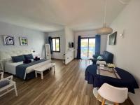 Posteľ alebo postele v izbe v ubytovaní Apartamentos El Bergantin Menorca Club