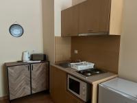 Kuchyň nebo kuchyňský kout v ubytování Minkov Apartments, Замъка 2