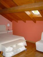 Postel nebo postele na pokoji v ubytování Hotel Balneario Almeida Dama Verde