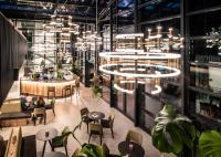 Χώρος καθιστικού στο Såndgøld Alpine Glamping