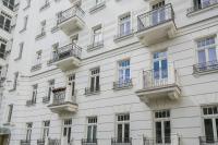 Budova, v ktorej sa apartmánový hotel nachádza