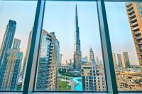 Půdorys ubytování Burj Khalifa Front view & Fountain view Island Paradise 2BR Luxury Apartment Burj residences Golden Homes