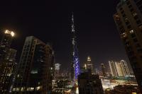 Půdorys ubytování Burj Khalifa Front view & Fountain view Island Paradise 2BR Luxury Apartment Burj residences Golden Homes