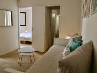 Posteľ alebo postele v izbe v ubytovaní Appartement T2 Rénové à 2 min de la Plage, Centre Seignosse, Tout à Pied, Draps et Ménage Inclus - FR-1-239-812