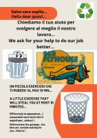 Plán poschodí v ubytovaní FLY HOUSE BOLOGNA...un appartamento al volo