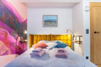 Posteľ alebo postele v izbe v ubytovaní Apartament 3 Strążyska 21A