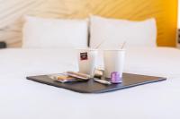 Posteľ alebo postele v izbe v ubytovaní B&B HOTEL Landerneau Bois Noir