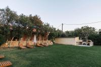Vonkajšia záhrada v ubytovaní Wooden Beach House