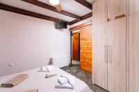 Posteľ alebo postele v izbe v ubytovaní Wooden Beach House