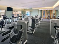 Das Fitnesscenter und&#47;oder die Fitnesseinrichtungen in der Unterkunft Mövenpick Hotel Jumeirah Beach