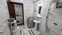 The floor plan of New Cairo Luxury Apartment in luxury villa basement