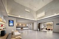 Atour Hotel Tianjin Zhongbei Haitai Industrial Parkにあるテレビまたはエンターテインメントセンター