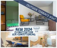 Plán poschodí v ubytovaní Jacuzzi Terrasse 86 - Terrasse & Climatisation - 4 personnes - BnB Epernay