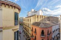 Výhľad na mesto Malaga alebo výhľad na mesto priamo z apartmánu