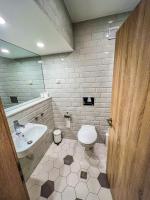 A bathroom at Hotel Rila