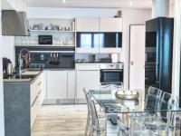 A kitchen or kitchenette at Getares Beach