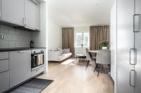 Půdorys ubytování 2 bedroom Cozy City Apartment in Bromma
