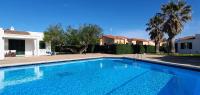 The swimming pool at or close to Las Golondrinas - RISSAGA