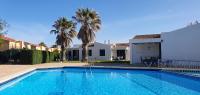 The swimming pool at or close to Las Golondrinas - RISSAGA