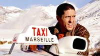 a man on a snowboard with a sign that reads taxi marketle at Massilia Calling love Appartement de standing 8 personnes Marseille proche métro parking facile in Marseille