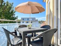 Balkón nebo terasa v ubytování Villa Augusta Wohnung 13