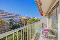 Ein Balkon oder eine Terrasse in der Unterkunft Appartement Le Fabiola - Happy Rentals