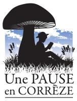 a silhouette of a woman reading a book under a tree at Une pause en Corrèze in Sarroux