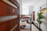 Postel nebo postele na pokoji v ubytování Vienna City Business Rooms