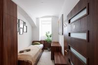 Postel nebo postele na pokoji v ubytování Vienna City Business Rooms