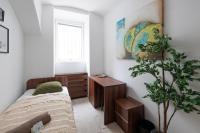 Postel nebo postele na pokoji v ubytování Vienna City Business Rooms