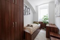 Postel nebo postele na pokoji v ubytování Vienna City Business Rooms