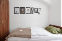 Postel nebo postele na pokoji v ubytování Vienna City Business Rooms