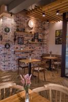 Restaurace v ubytování CITY STAY Апарт-Отель Алматы