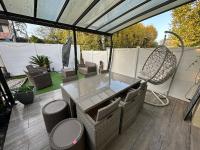Balkón alebo terasa v ubytovaní Nid douillet avec terrasse