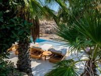 Vonkajšia záhrada v ubytovaní Pure Mykonos Villa