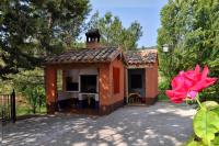 Zahrada ubytování Casa rural El Salero Moratalla piscina y chimenea