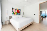 Půdorys ubytování 2 Bedroom Beachfront Aqua Apartment SDV374 By Samui Dream Villas