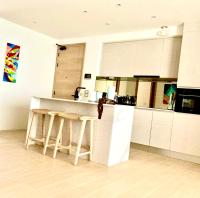 Půdorys ubytování 2 Bedroom Beachfront Aqua Apartment SDV374 By Samui Dream Villas