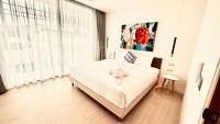 Půdorys ubytování 2 Bedroom Beachfront Aqua Apartment SDV374 By Samui Dream Villas